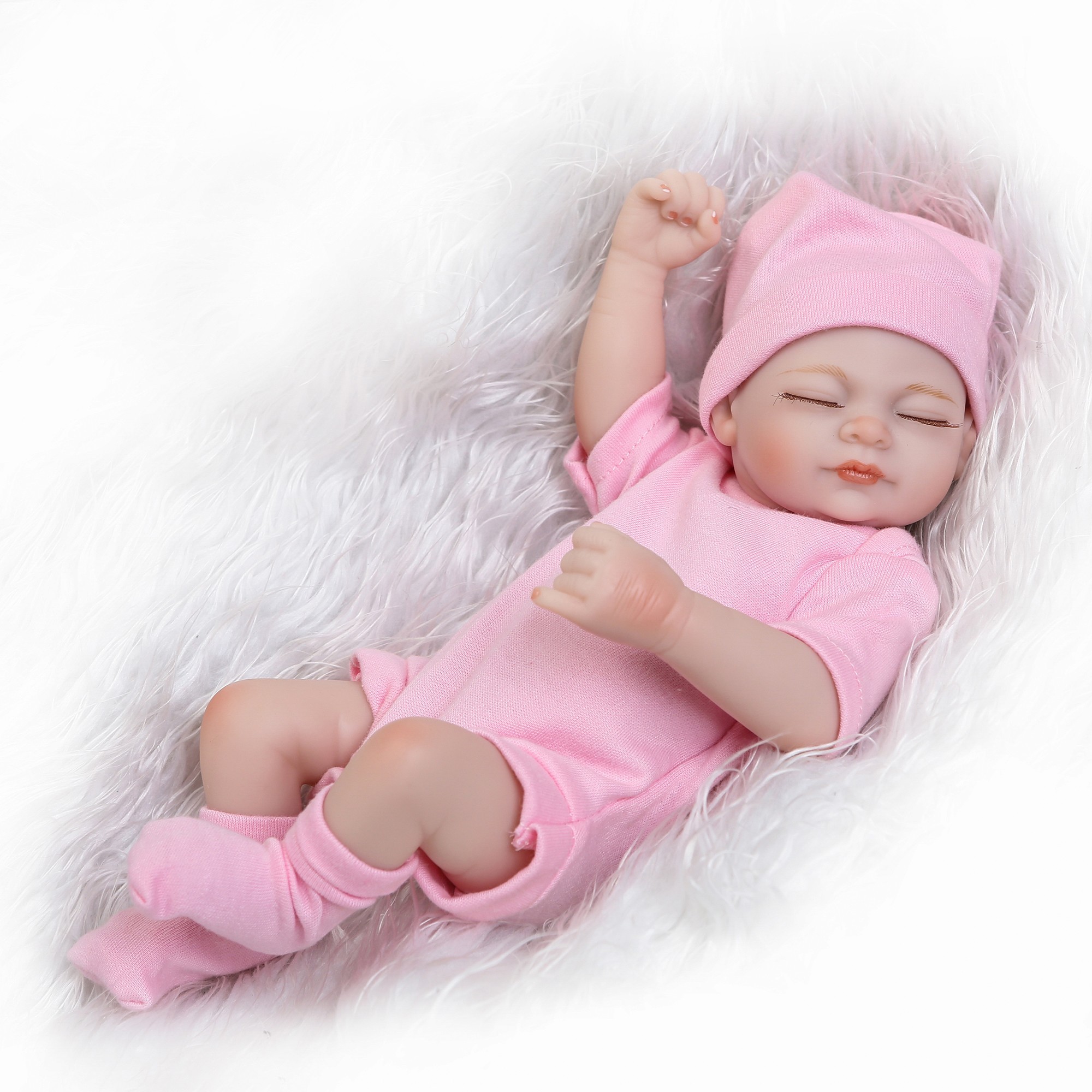 Bambola Reborn “Giuditta” Pink Total - immagine 4