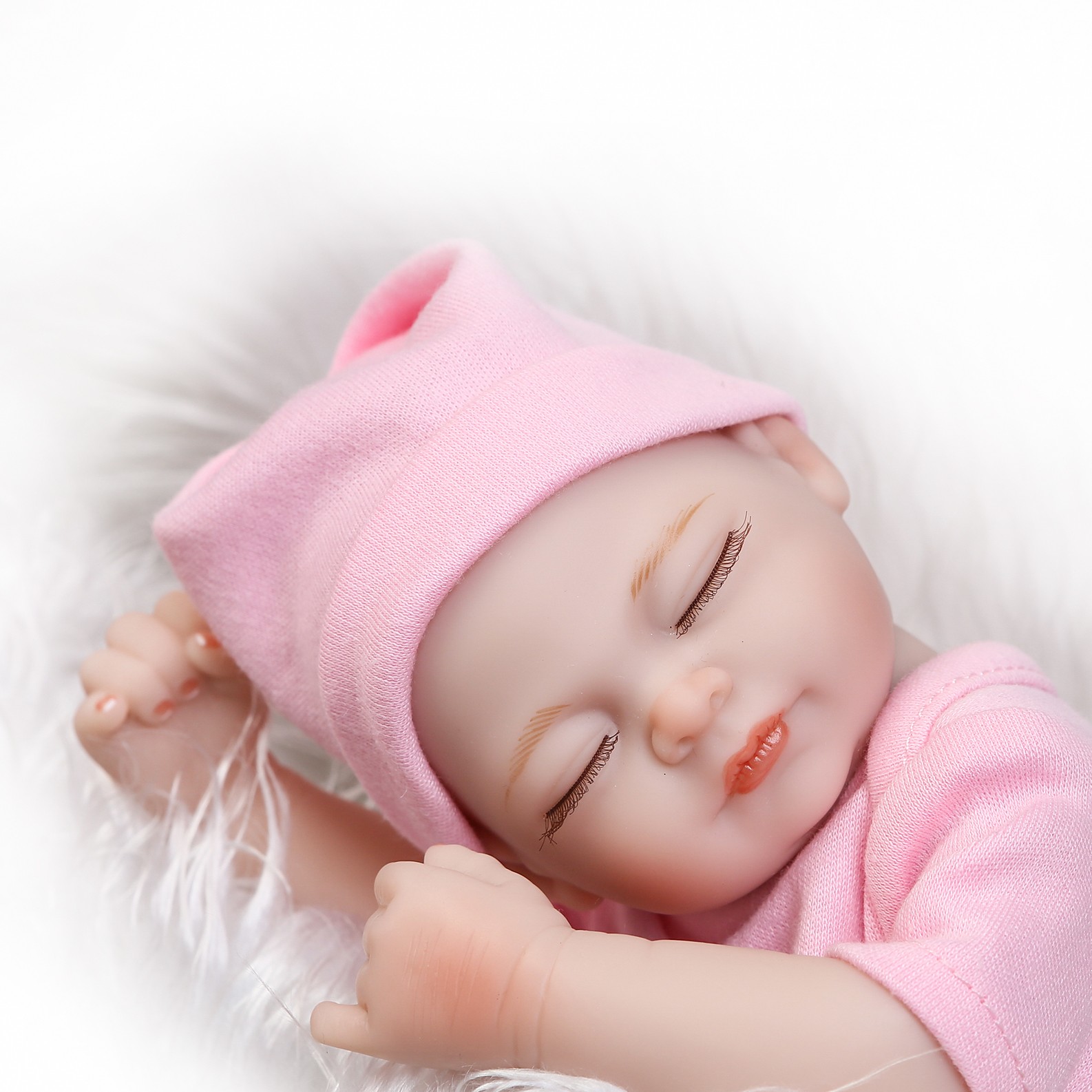Bambola Reborn “Giuditta” Pink Total - immagine 3