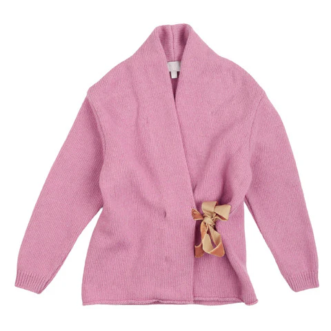 Lalalu Cardigan in fila bambina - immagine 2