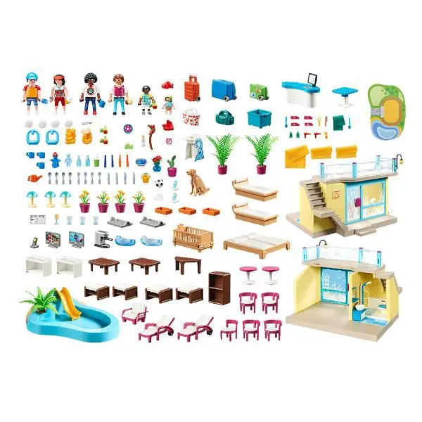 Playmobil Playmo Beach Hotel Play Mobil 70434 B - immagine 4