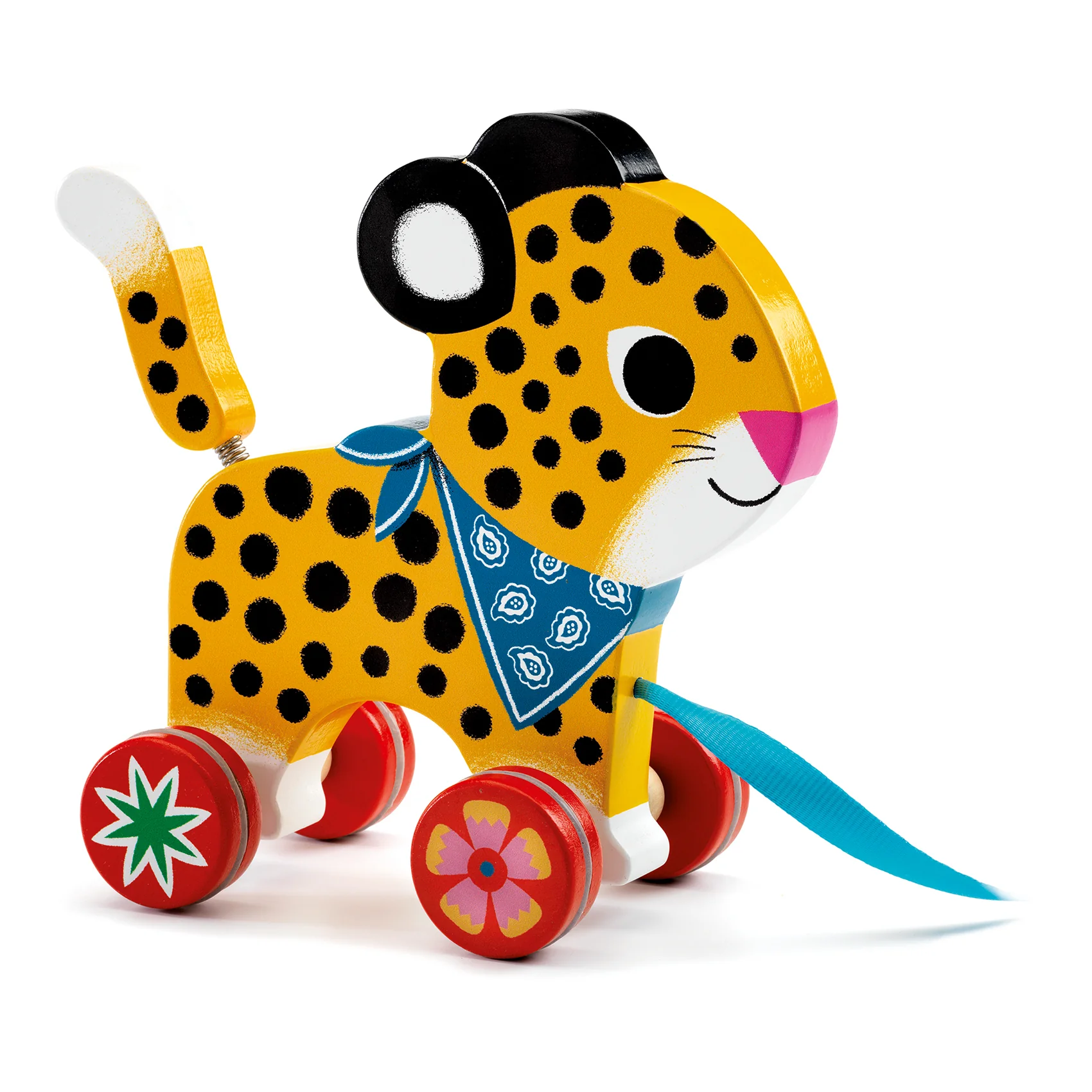 Greta Leopardo Trainabile in Legno - immagine 2